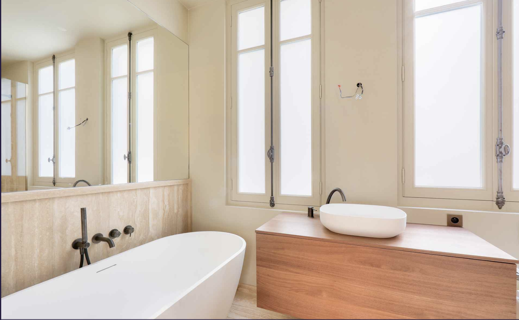 pacaso, bathroom, paris, 6th arrondissement