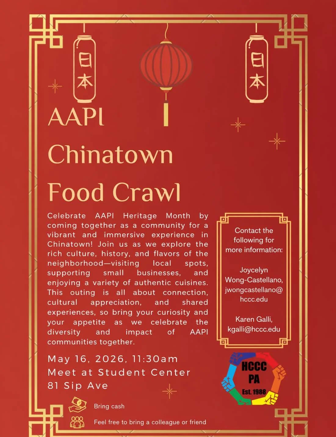 AAPI Chinatown Food Crawl