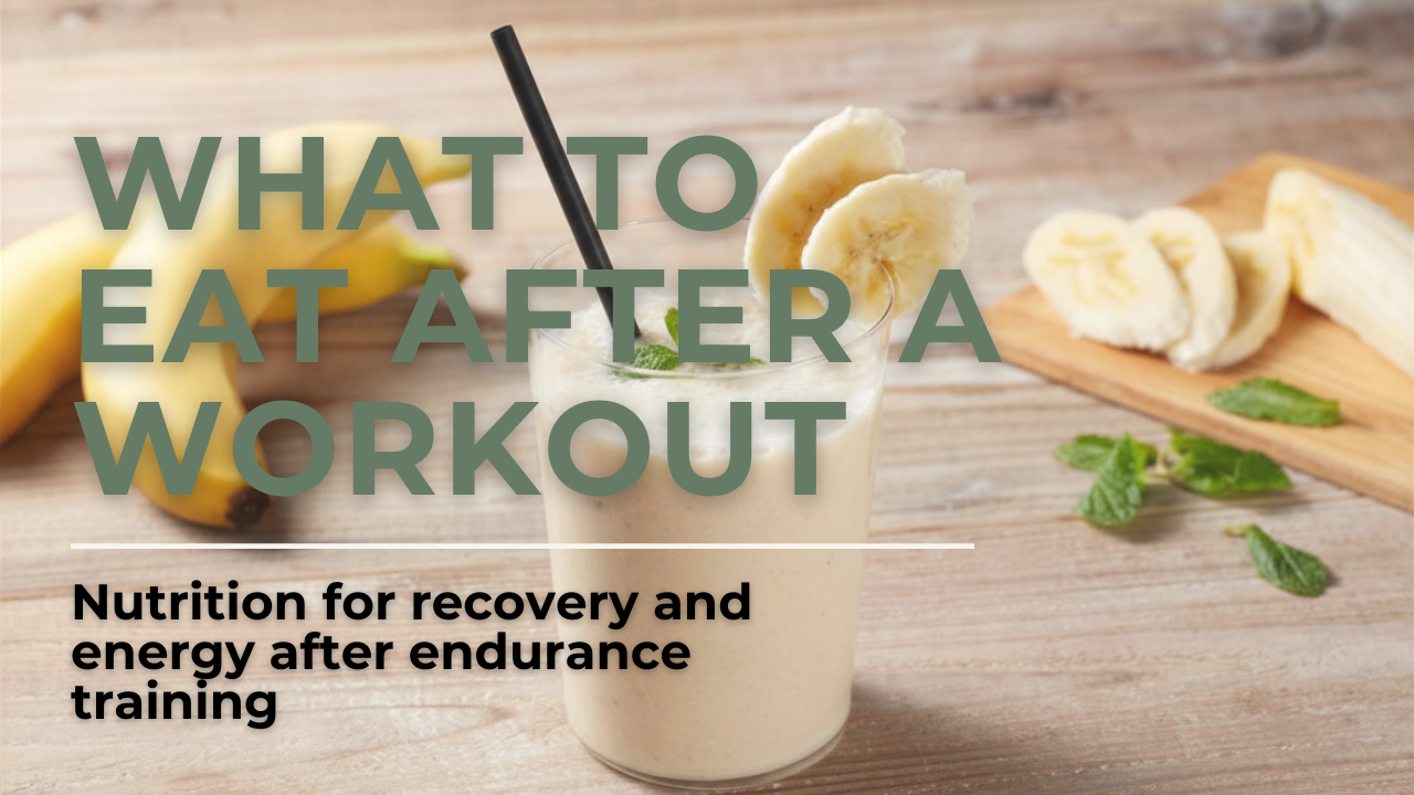 Eating for recovery in endurance sports