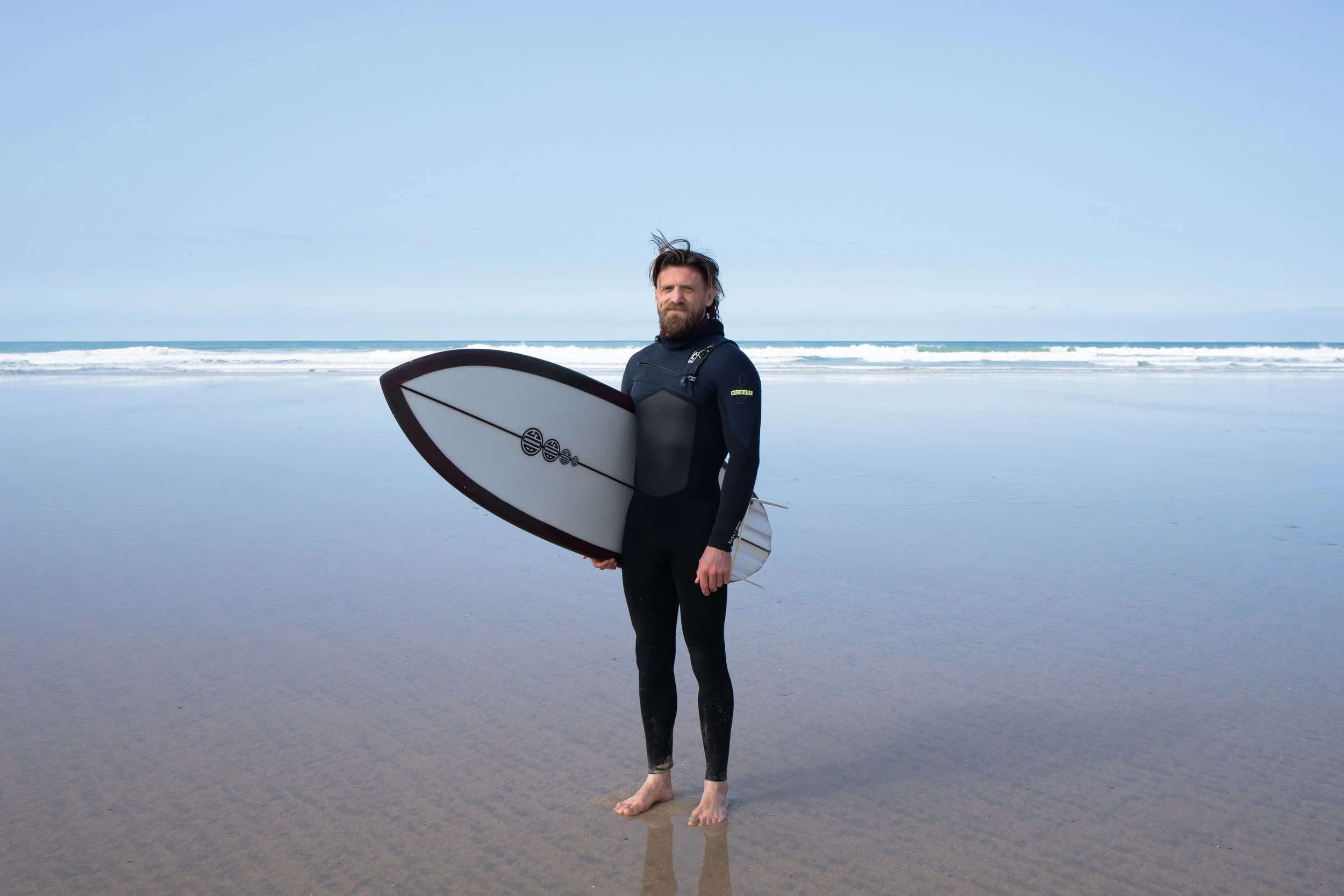 Jack Burlison, Surf Instructor, Fistral Beach, March 2026