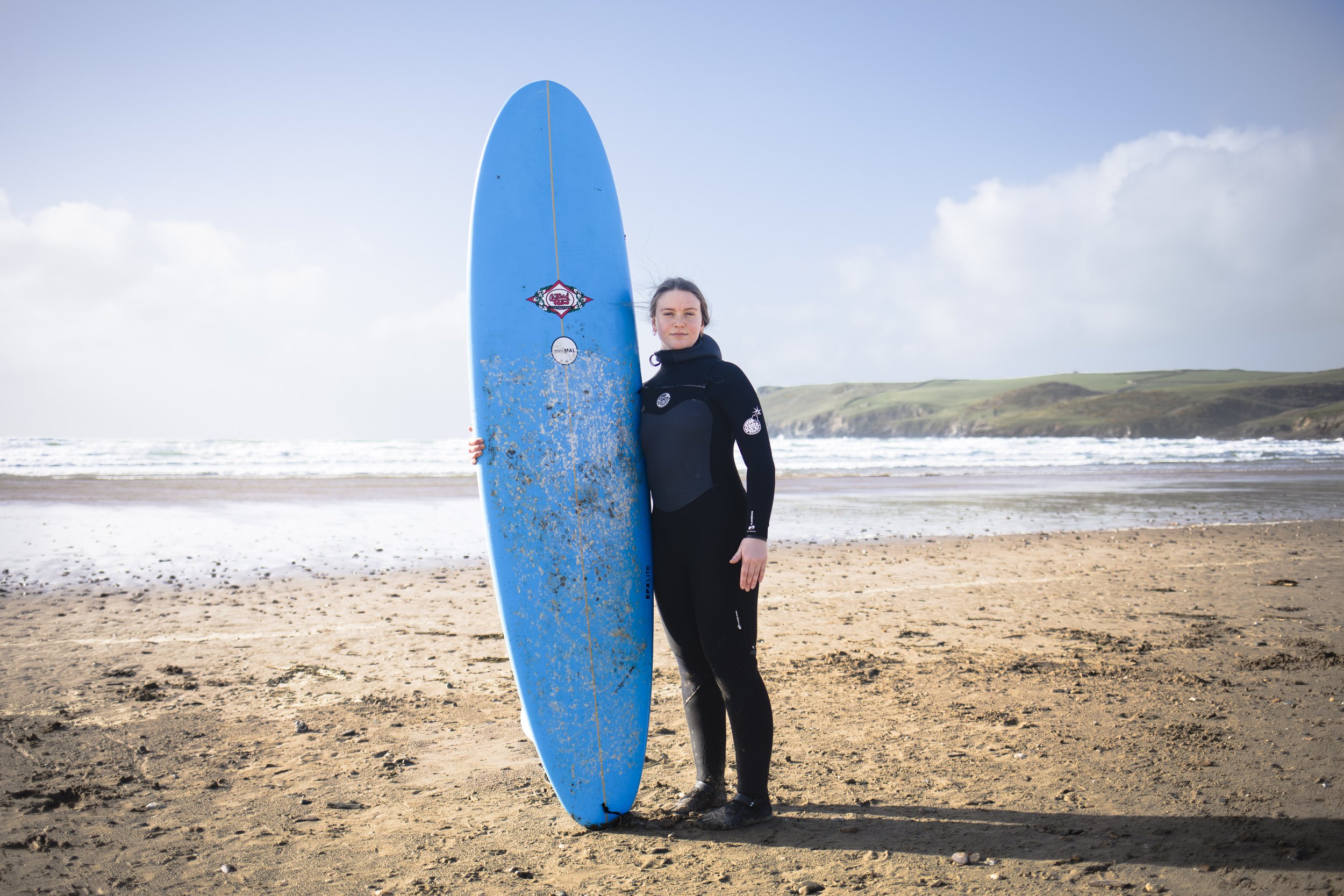 Liberty O'Neill, Surf Instructor, Polzeath, March 2026