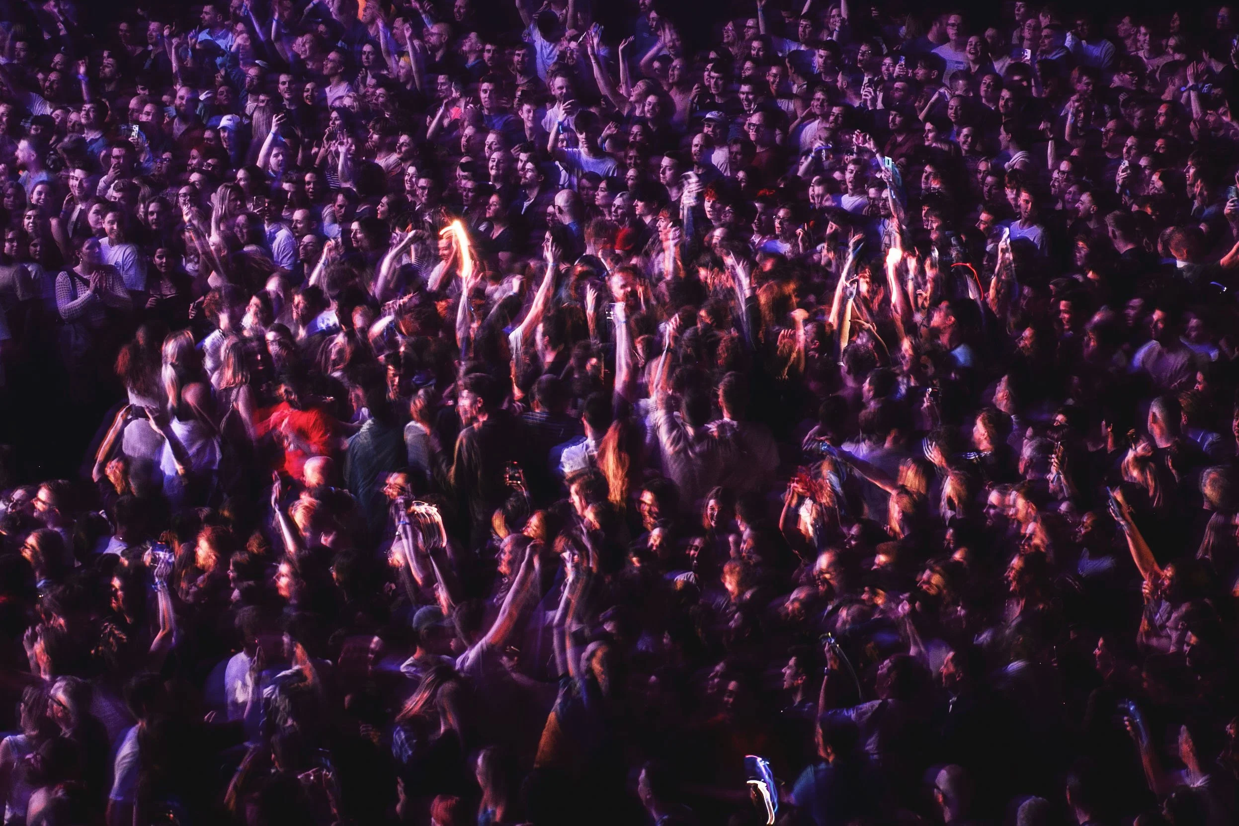 The crowd at The Wombats at O2, London