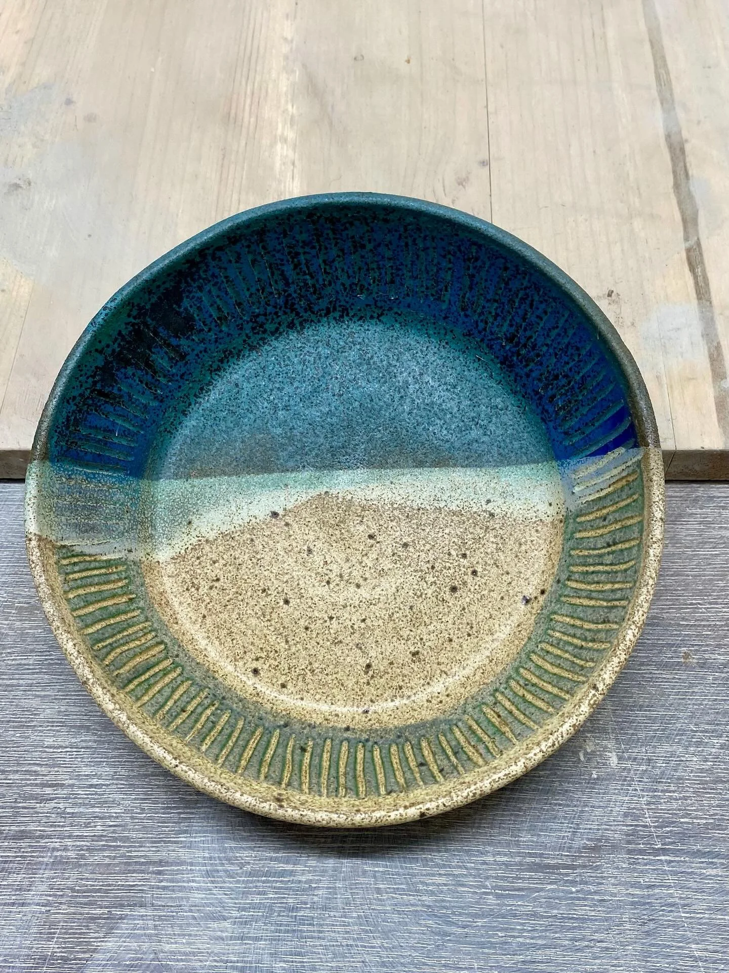 Small portion bowl. Which way up?? #communitypottery#cic#socialenterprise#littlebowl#stoneware#potteryclasses#beginnerspottery#scottishborders#cremerging
