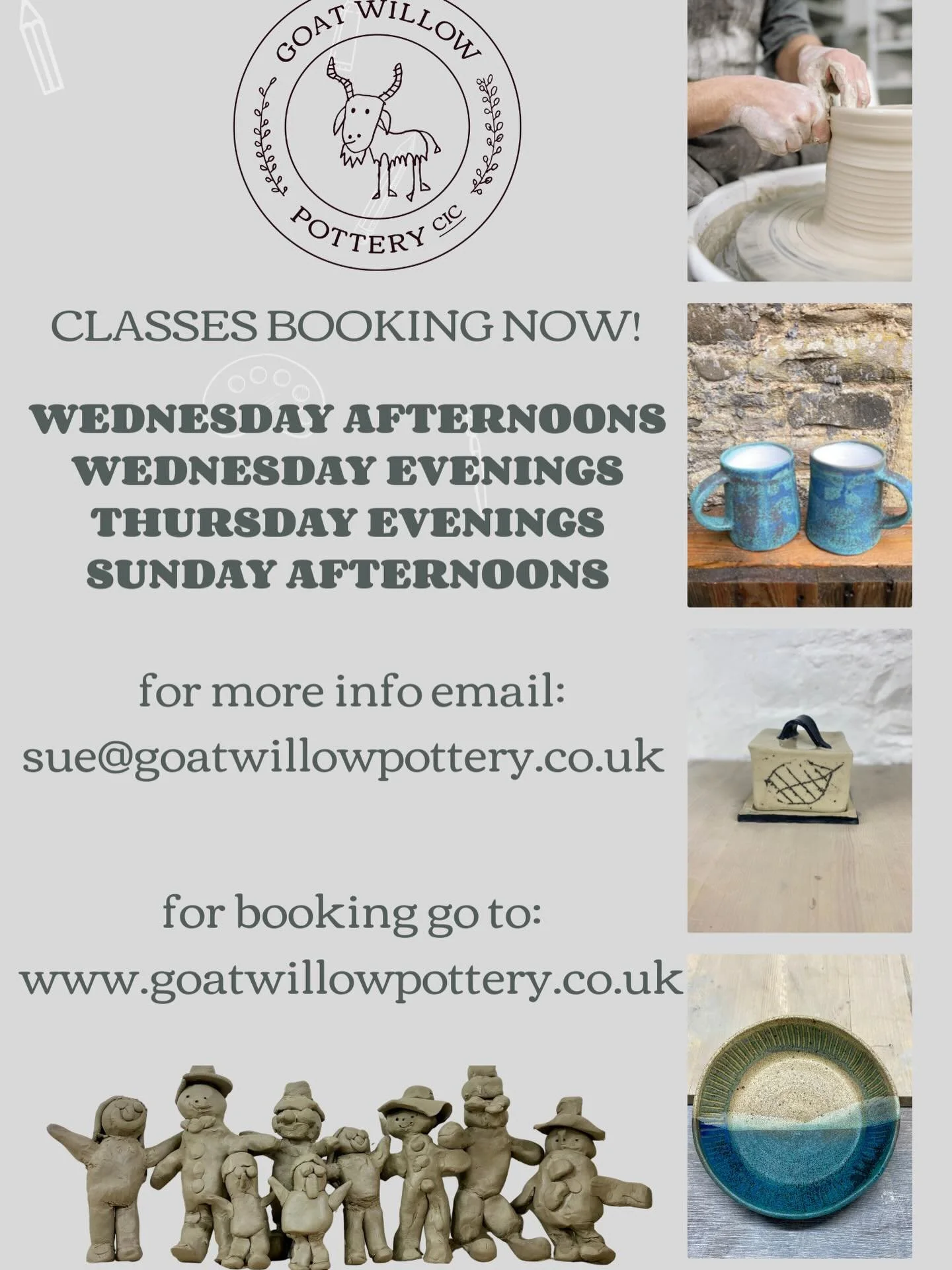 #potteryclasses#beginnerspottery#socialenterprise#cic#wheelthrowing