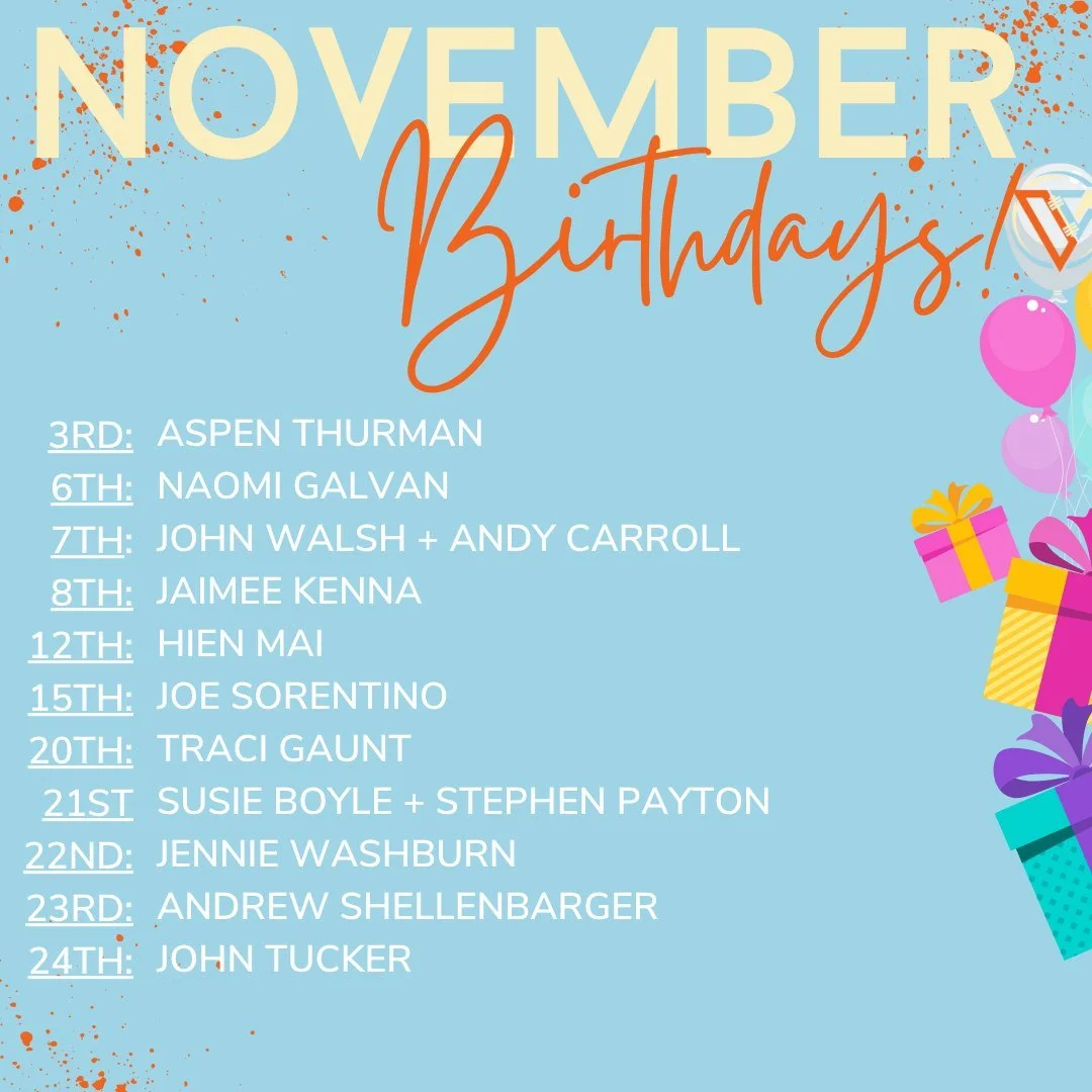 🎂 November birthdays are here! Huge shoutout to our DeNovo fam members celebrating another trip around the sun 🥳
You make our community stronger every single day, and we&rsquo;re so lucky to sweat, laugh, and lift heavy with you 💪