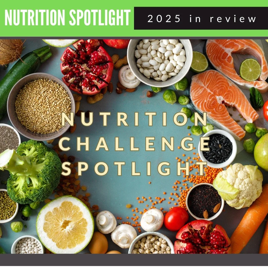14 athletes completed a nutrition challenge with DeNovo this year! Read on to learn what they had to say and to get inspired🤩

There are lots of exciting new opportunities coming in 2026 for nutrition so get ready to get better at life together!