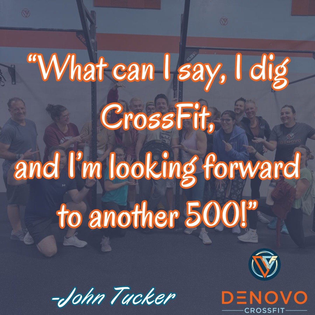 John T. got 500 check-ins this week!
500 milestone prize: sweat towel😅

John came in for a Free Intro on Saturday 4/22/23 and signed up for Foundations right away! He started off as a 5am&rsquo;er and now comes to all sorts of class times &ndash;and
