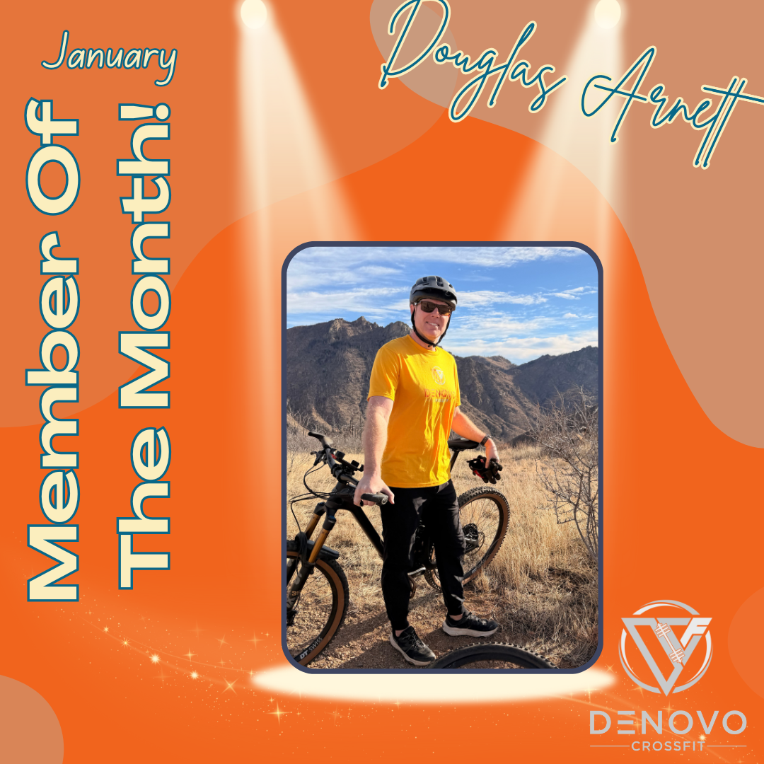 Douglas Arnett member of the month (January 2026) 