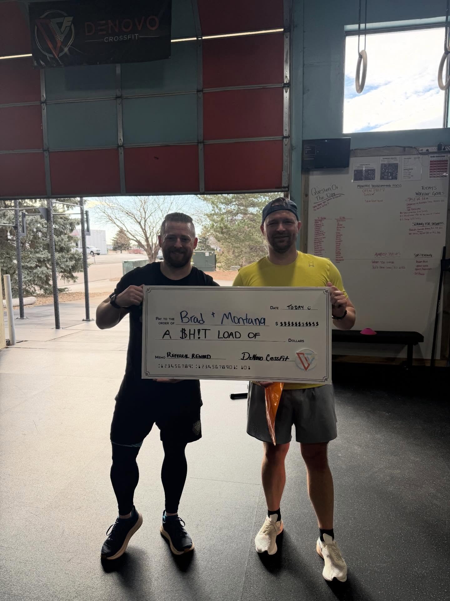 We LOVE referrals! 🫶
Huge thank you to @bsauceworldwide for referring @gibson.montana to DeNovo!!
We&rsquo;re so excited to welcome you to the family, Montana! 💪🔥
Reminder: refer a friend to our gym and you BOTH get 40% off one month of membership