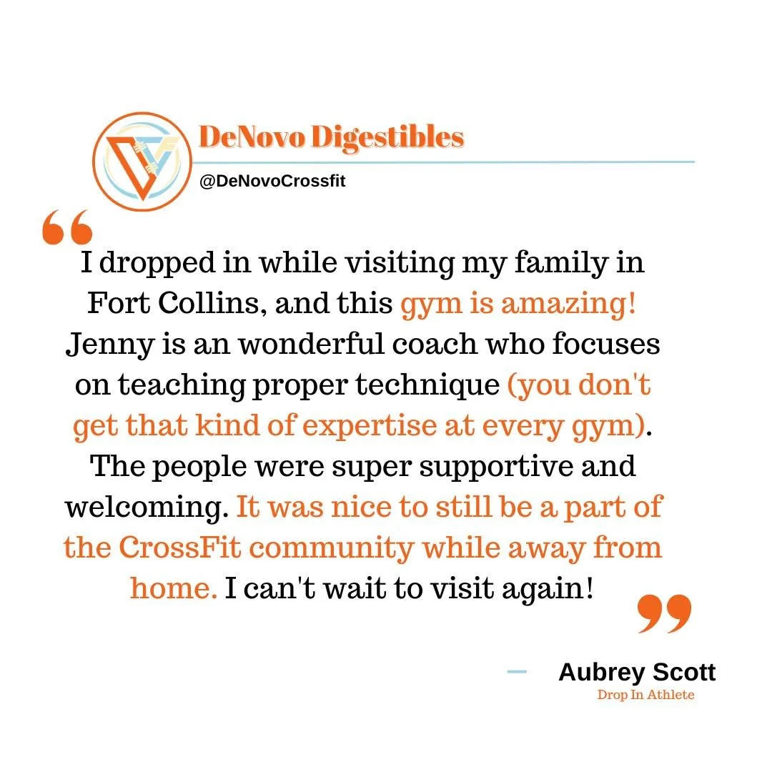 Nothing makes us happier than hearing this 🧡 So grateful when athletes drop in and feel right at home. Thanks for trusting us with your training. We hope to see you back soon!