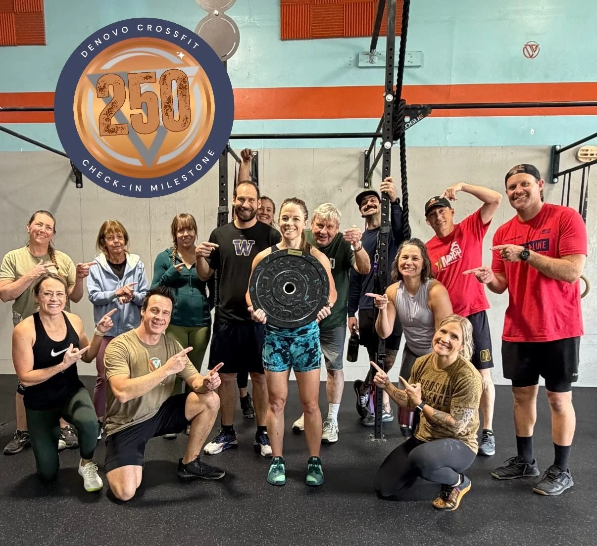 Congratulations to Susie who got her 250th check-in! We are so grateful for you and can&rsquo;t wait to see your journey to 500! @susan_os