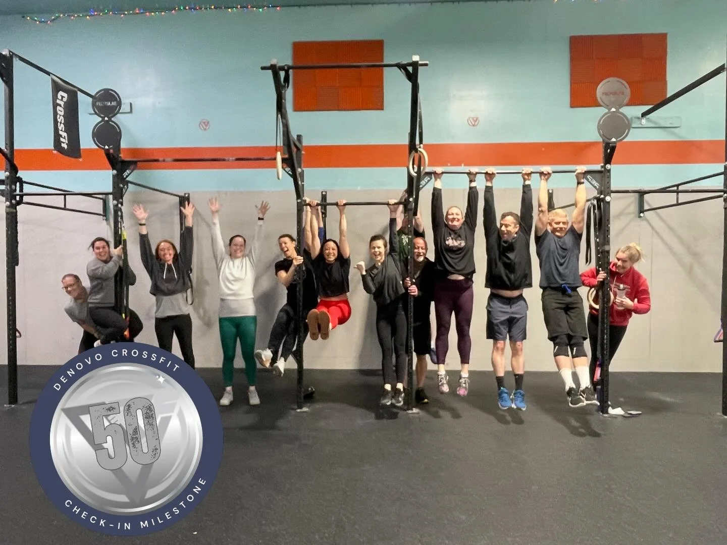 Congrats to @ogshaggy for crushing 50 check-ins! Christi is one of our early birds, always bringing the energy and work ethic. Thanks for being a vital part of our community!