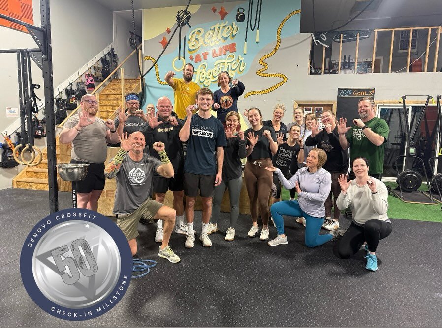 CONGRATS to Brady for hitting 50 check-ins today! He has been consistent and consistently putting in the work to get better every day. Not to mention CRUSHING double unders yesterday which was the skill that he said he wanted to get better at. 

Way 