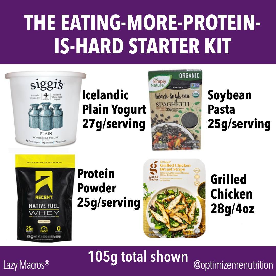 Fruits. Veggies. Protein.

We are just TWO WEEKS OUT from our NEXT Nutrition Challenge and ANYONE can join!

These visuals show how easy it can be to reach your protein target and how easy it can be to over consume calories throughout the day with pr