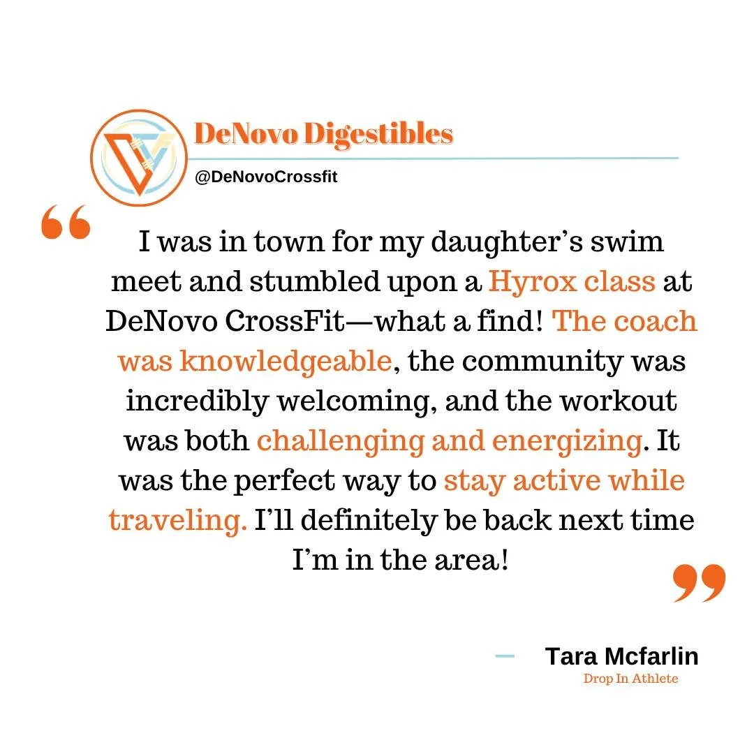 Nothing better than making connections beyond our own community 🧡

We love it when athletes drop in and instantly feel at home, and this one did just that. From the energy in our Hyrox class to the support from everyone in the room, this is exactly 