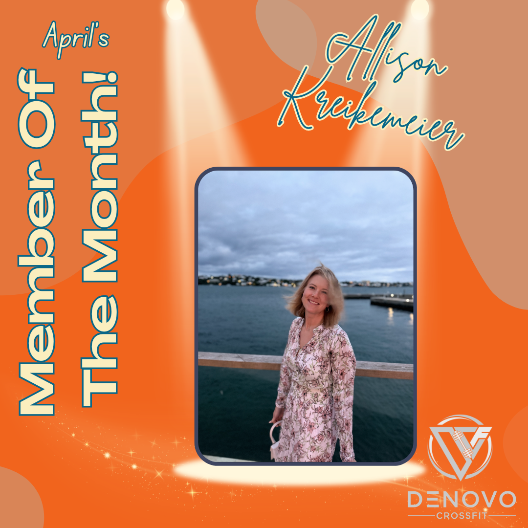 Allison Kreikemeier Member of the Month (April 2026) 