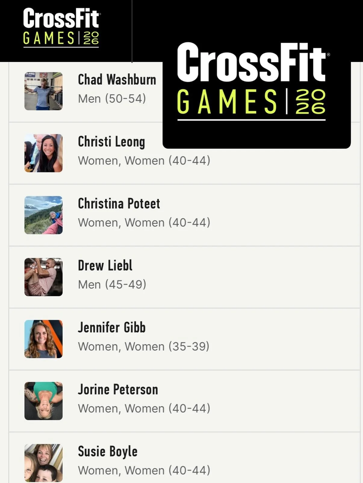 Congrats to our DeNovo athletes who qualified for the 2026 @crossfitgames Quarterfinals!🔥