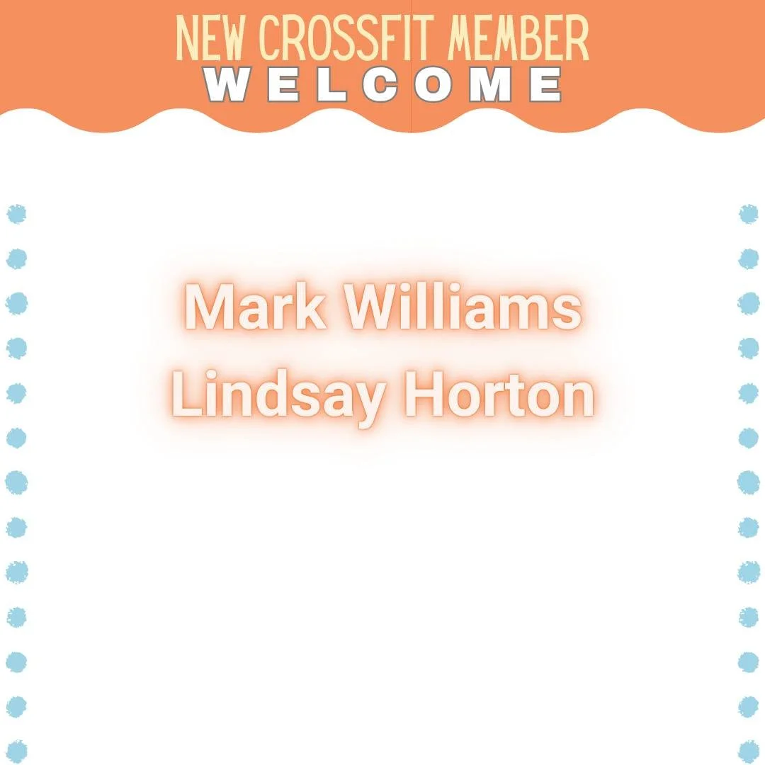 A big welcome to our newest athletes who joined us in March! 🎉 These two are ready to crush goals, get stronger, and become part of our community. So excited to see all the progress and PRs ahead! Let&rsquo;s go! 🚀