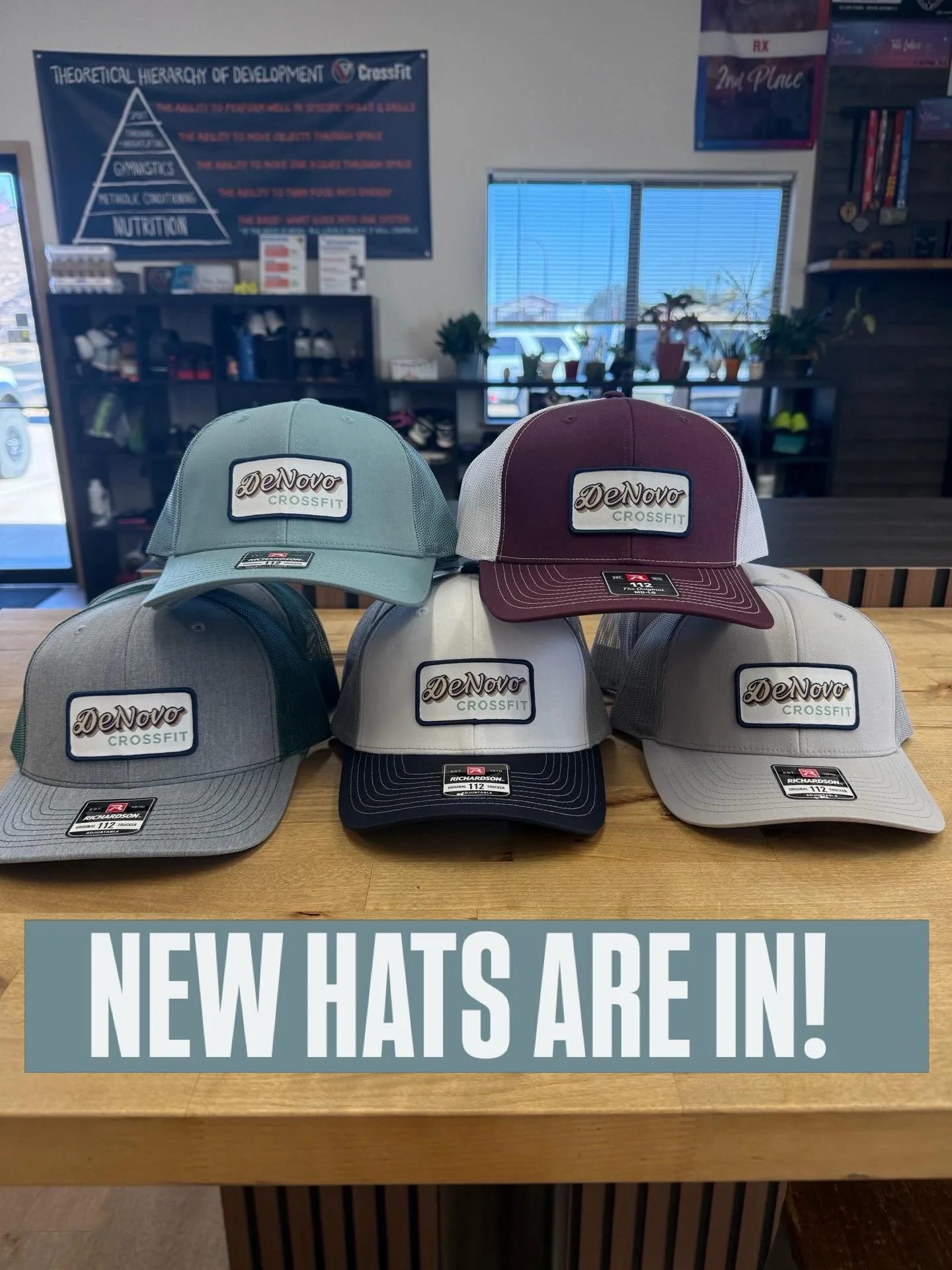 JUST in!! NEW HATS in NEW COLORS! Get yours before they sell out. Limited quantities.