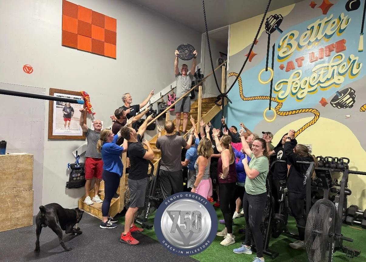 A BIG congrats to the one and only @co_wash for achieving check-in number 7️⃣5️⃣0️⃣ this morning! 🥳

He is our first round champ, RX or die guy and just such a wonderful human! Thank you for being you and helping us to be a welcoming and fun gym. We