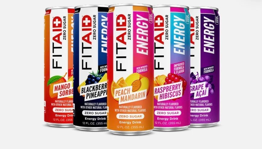NEW LOOK, SAME great taste!  What&rsquo;s new:
&bull; Zero sugar &bull; Raw agave and erythritol removed (replaced with
monk fruit)  What hasn&rsquo;t changed is the heart of FITAID Energy: clean, naturally caffeinated energy made with premium
ingred
