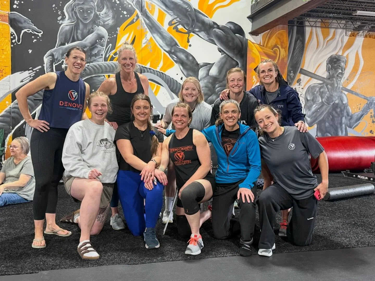 Congrats to all these badass ladies who competed at @girlsgonerx (@crossfitfrontier ) today!

And the MOST BIGGEST thank you ever to the DeNovo crew who came out to cheer them on. It means the 🌎 to us to have the community do what it does best - sho
