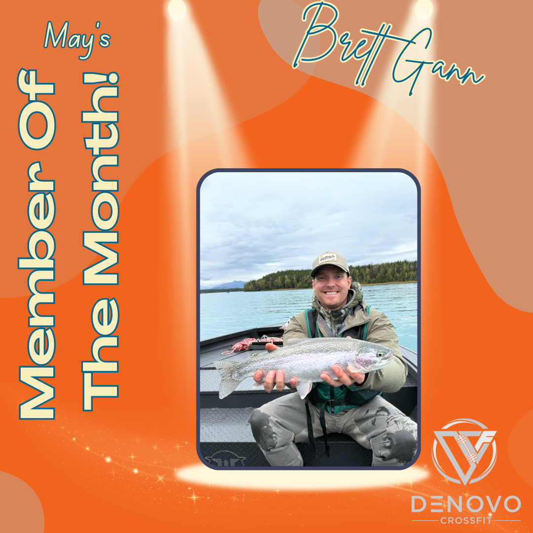 Brett Gann Member of the Month (may 2026) 