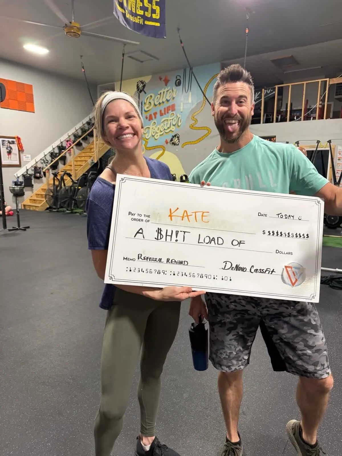 We 🧡 referrals!!
The best people refer the best people🥰

Thank you Walt for inviting your friend @knewton1029 to try us out for BAFW! Because it was her first BAFW &amp; she joined on an auto-renew membership before the week was done, her first mon