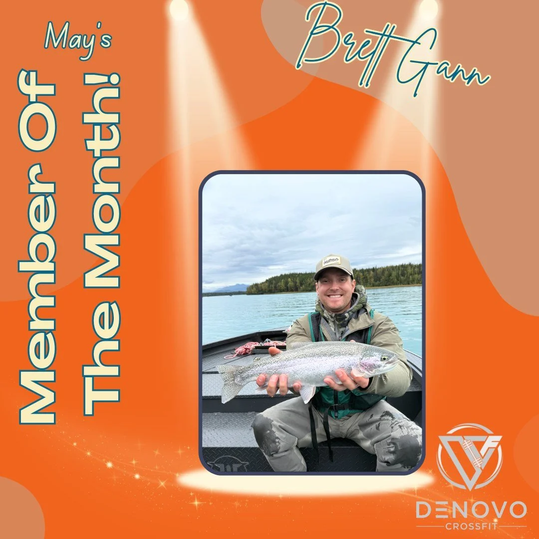 🌟Member of the Month 🌟
Big shoutout to our May Member of the Month, Brett Gann!

If there&rsquo;s cardio involved, you already know Brett&rsquo;s crushing it!
Add in some top-tier jokes and being an amazing new dad&hellip; yeah, he&rsquo;s setting 