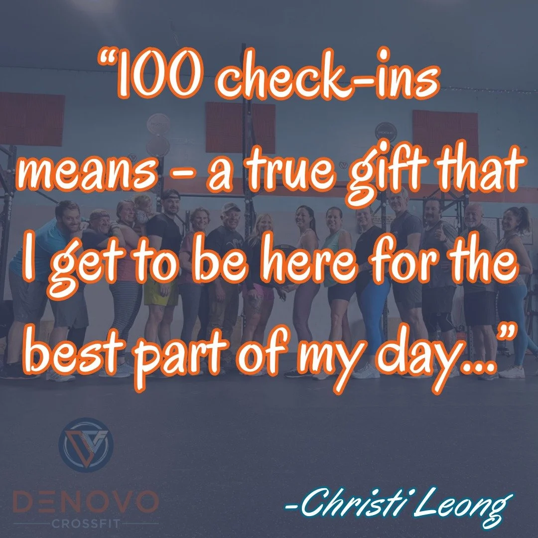 @ogshaggy got 100 check-ins with the Barbell crew this morning!

We go WAYYYYY back with Christi, all the way to the Miramont days, and goodness we are SO grateful that she and her hubby Greg moved back to Foco this past winter. She officially joined