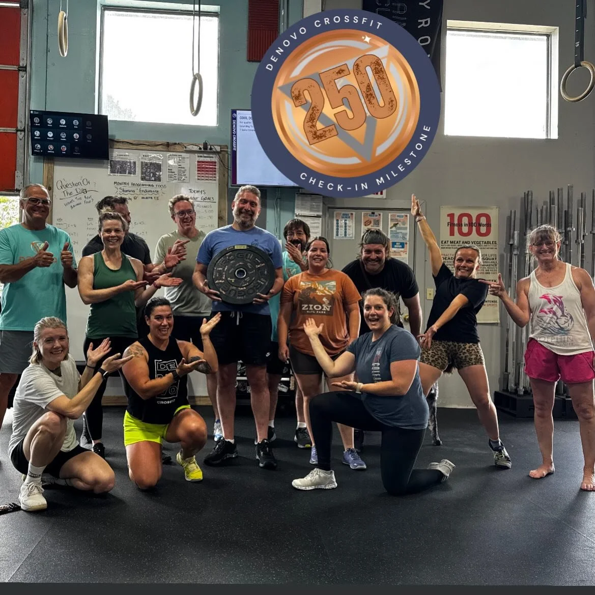 @mikeestlick hit his 250th Check In today&hellip; a HUGE Congratulations to you! 🥳 👏🏻 Way to show up, be consistent, and looking forward to you keep crushing it!