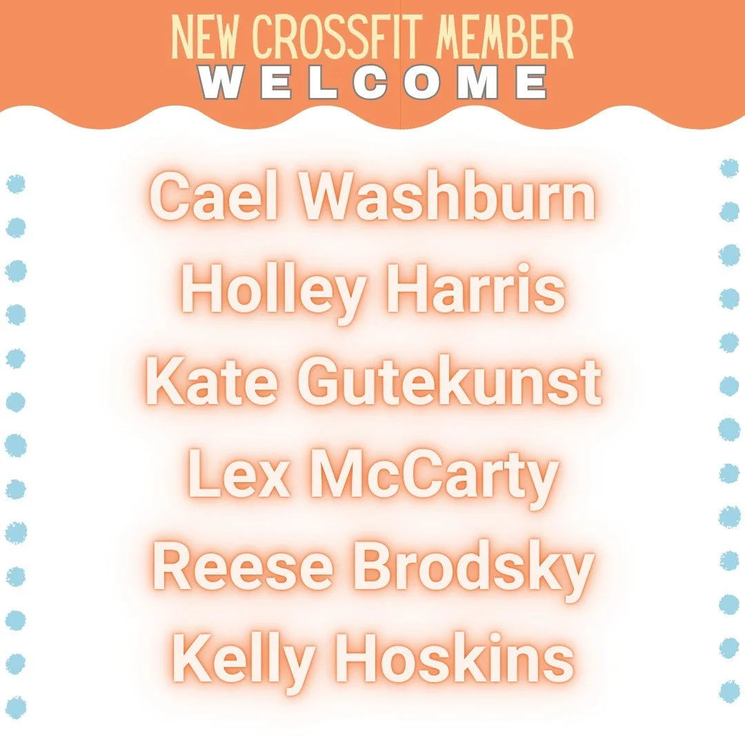 A big welcome to our newest athletes who joined us in MAY! 🎉 These Six are ready to crush goals, get stronger, and become part of our community. So excited to see all the progress and PRs ahead! Let&rsquo;s go! 🚀