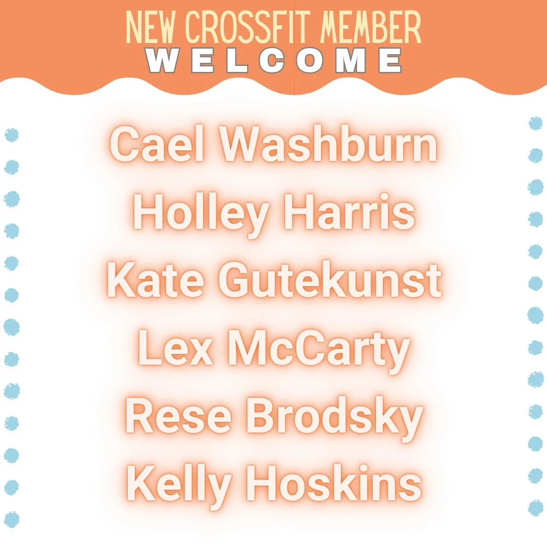 A big welcome to our newest athletes who joined us in MAY! 🎉 These Six are ready to crush goals, get stronger, and become part of our community. So excited to see all the progress and PRs ahead! Let&rsquo;s go! 🚀