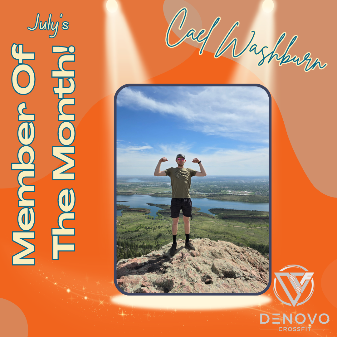 Cael Washburn Member of the Month (July 2026) 