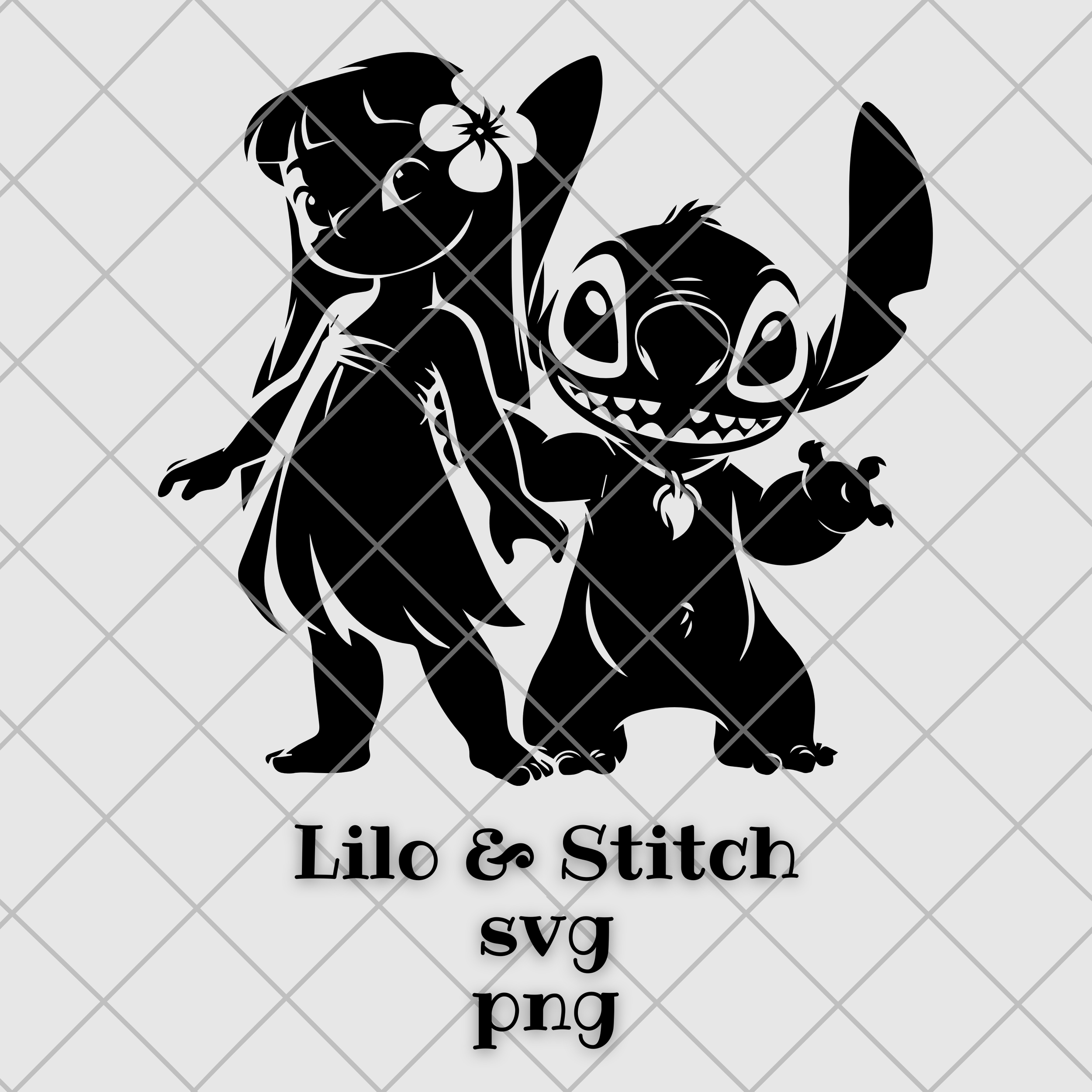 Lilo and Stitch SVG PNG