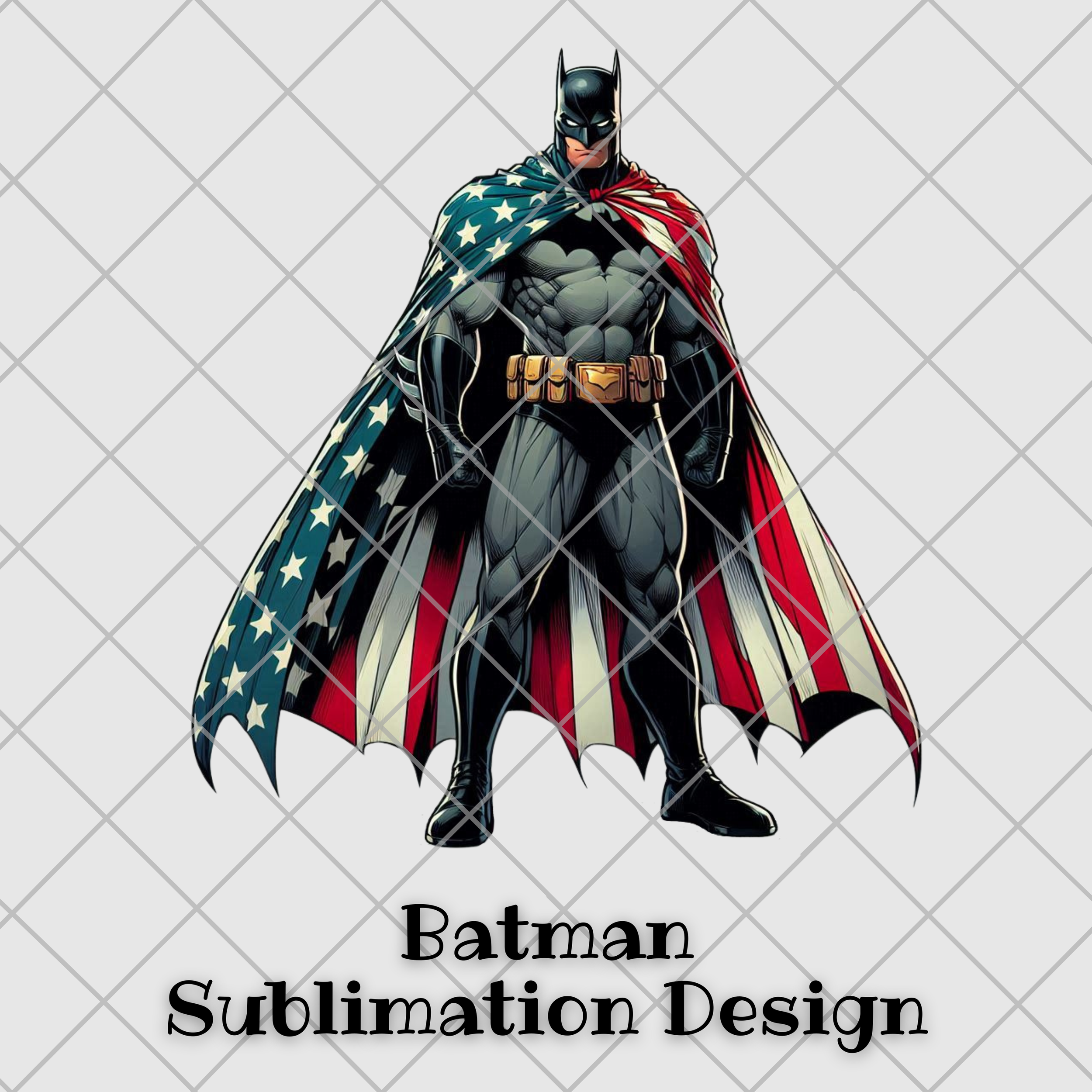 Batman Sublimation PNG