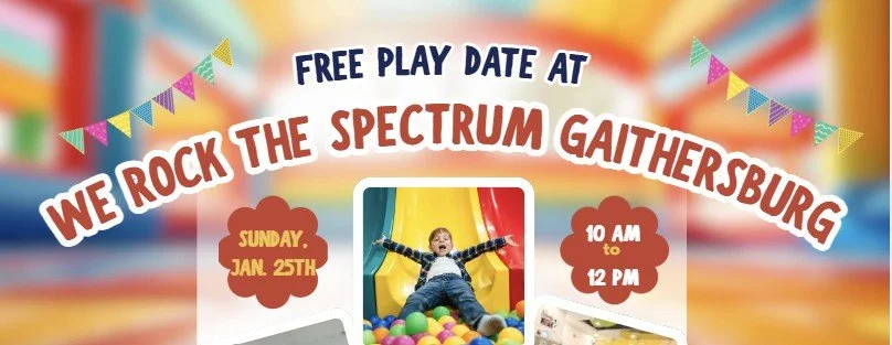 Free Play Date at We Rock the Spectrum