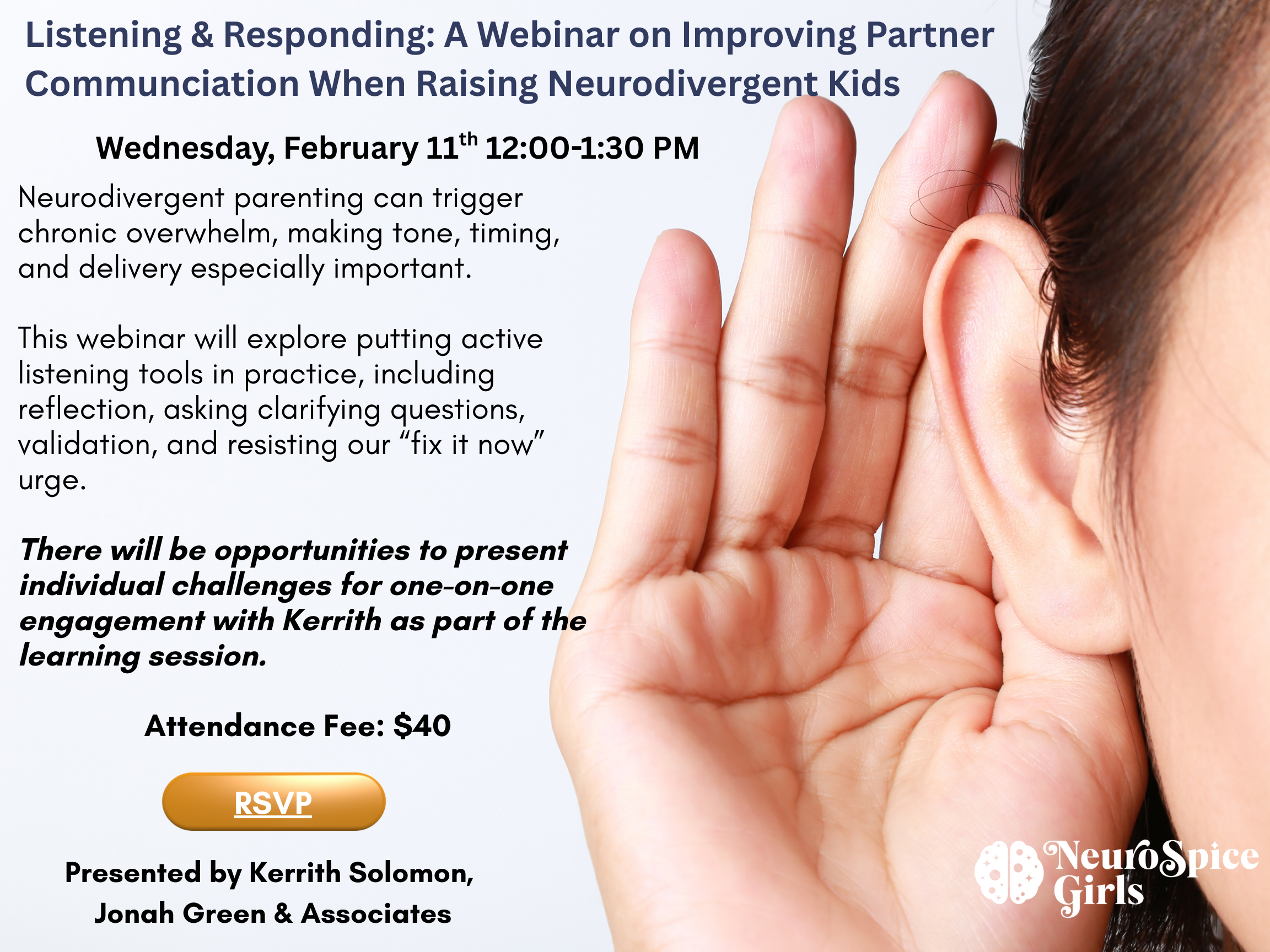 Listening & Responding: A Webinar on Improving Partner Communication