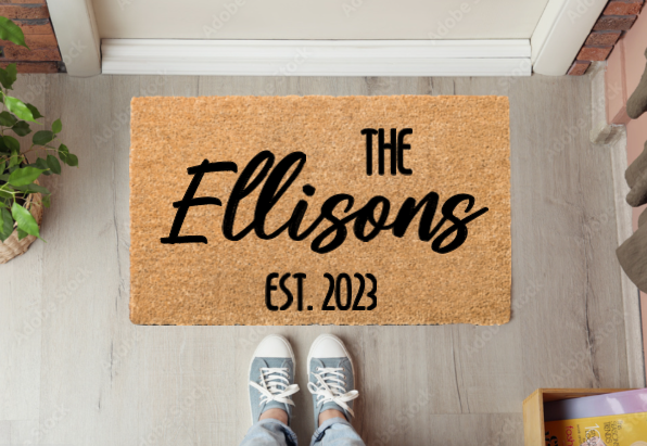 Doormat B - The NAME EST Year.png