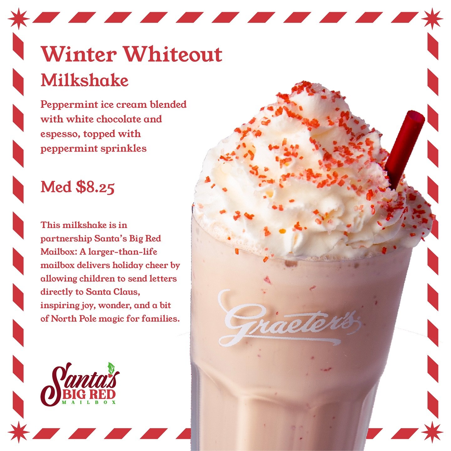 Mariemont Holiday Spotlight
🥤❄️🎄🥤❄️🎄🥤❄️🎄
You can only get this holiday treat at the Graeter&rsquo;s in Mariemont!
#santasbigredmailbox #deliveringholidaycheer #graeters