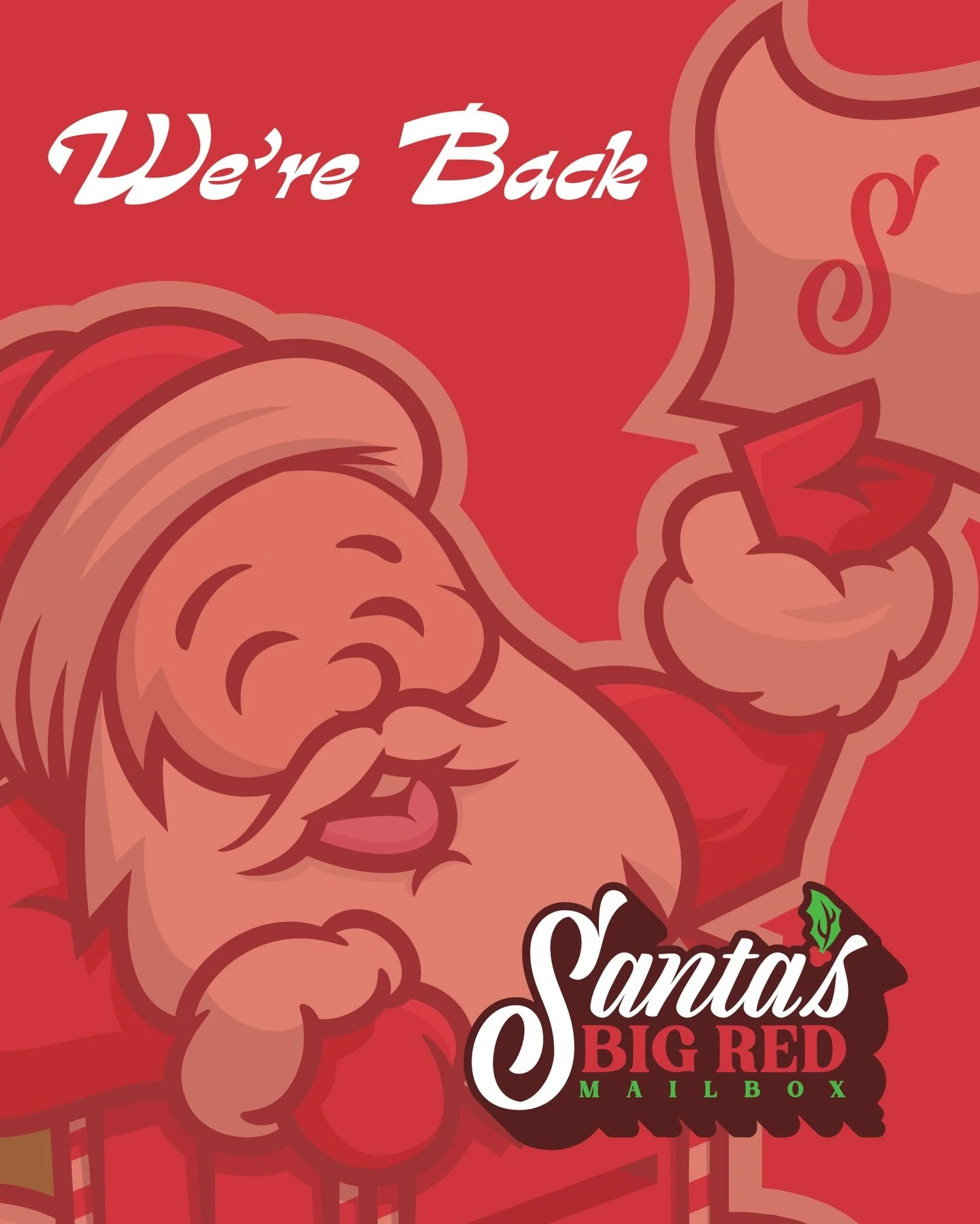 It&rsquo;s beginning to feel a lot like . . . Santa&rsquo;s Big Red Mailbox! Back for another year. See you at @cincinnatichristkindlmarkt 
🎄🎅🏽🎄🎅🏽🎄