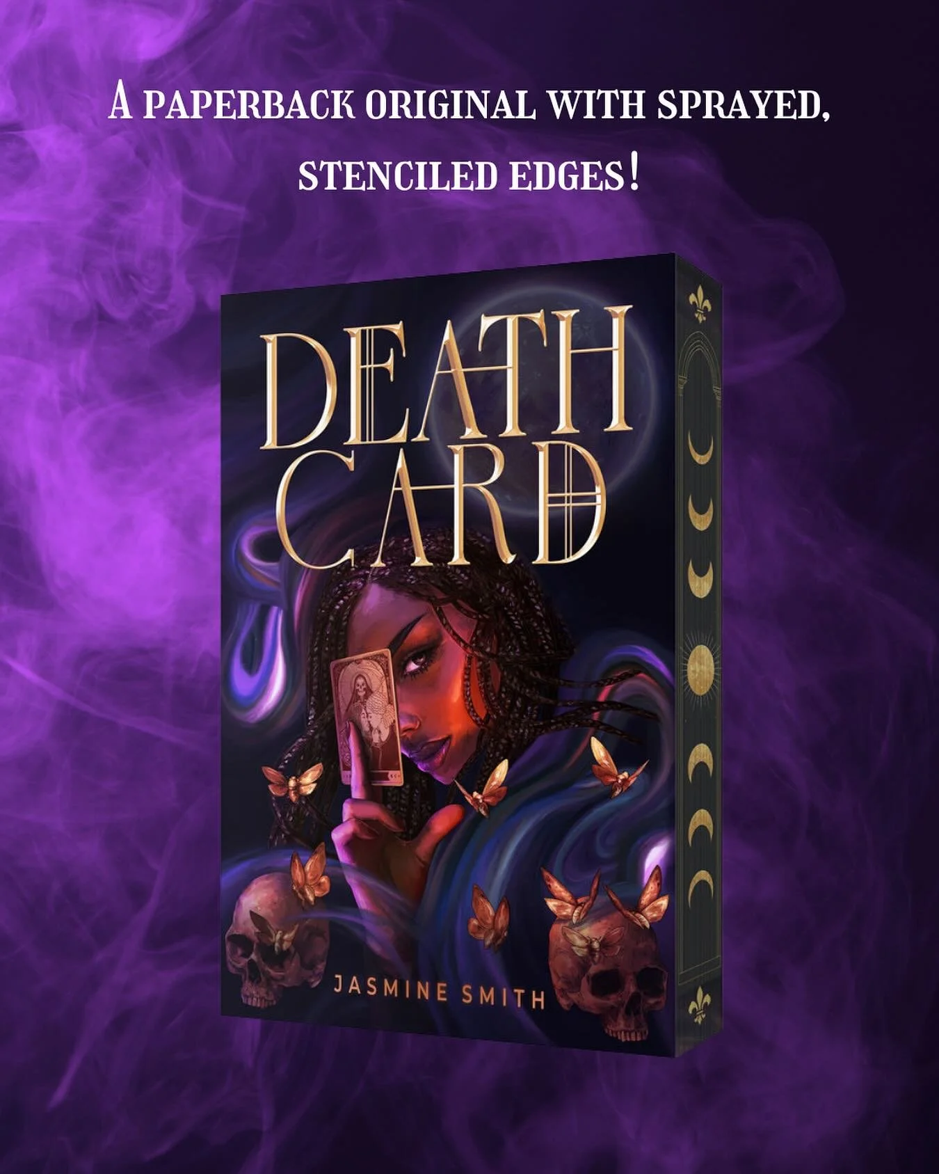 The cover for DEATH CARD is here&hellip;and I am utterly bewitched! 
I loved this book, and this cover perfectly captures the dark mysteries of tarot and witch covens in this truly enjoyable and captivating YA contemporary fantasy!

The amazing @jasm