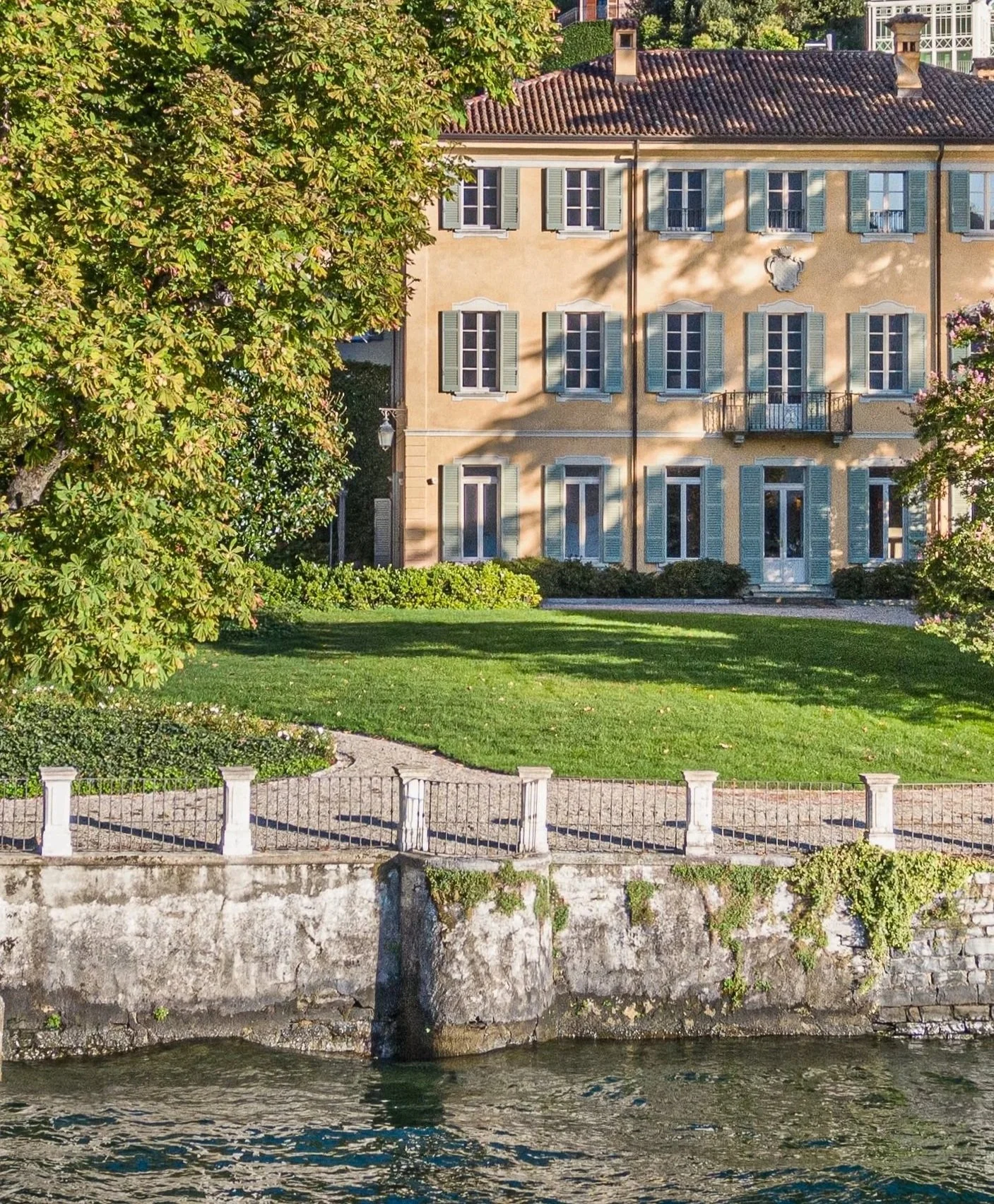 Max Wolstencroft project on Lake Como, renovation of 1800s villa