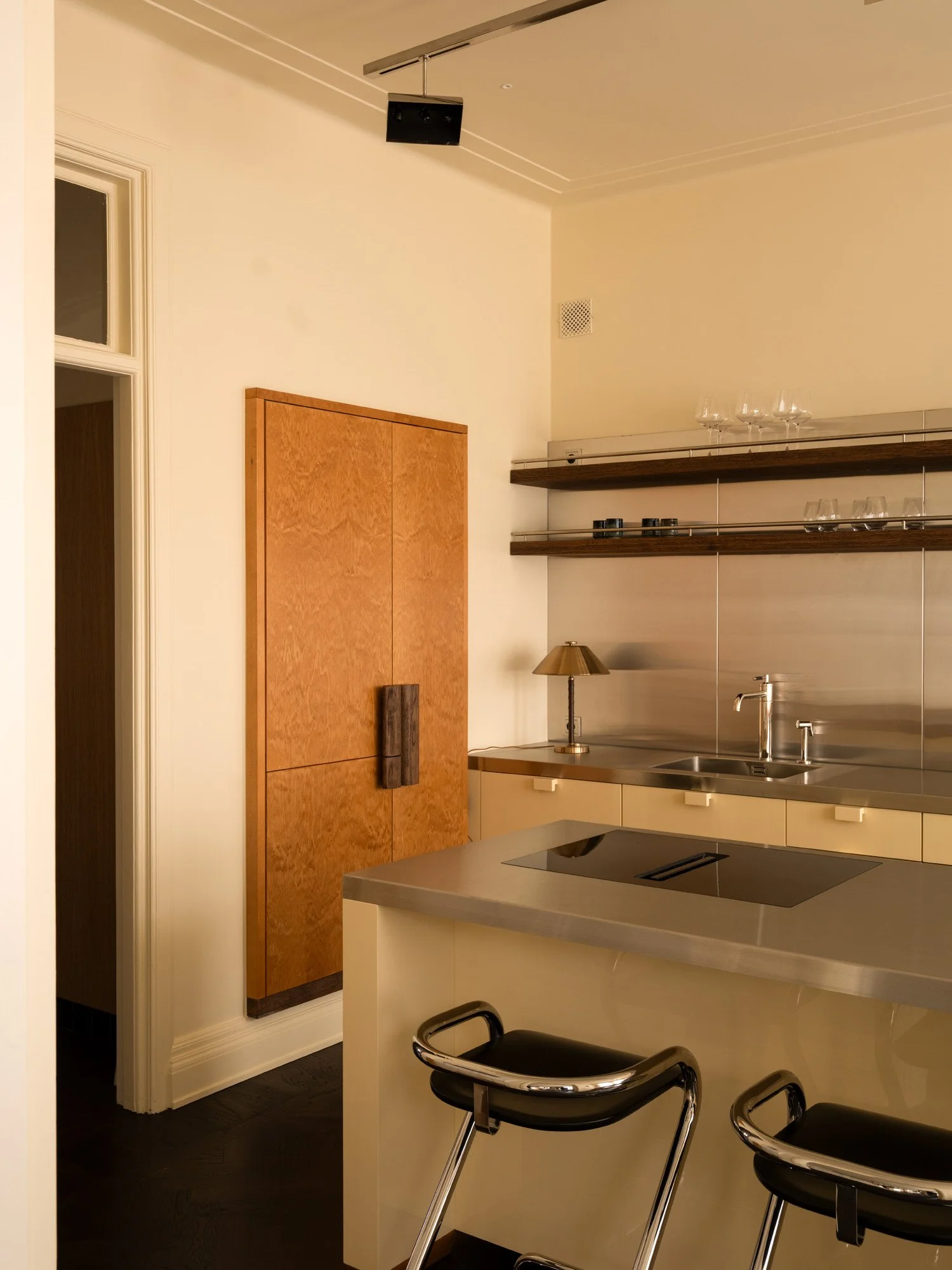 Max Wolstencroft Stockholm Apartment Kitchen fridge