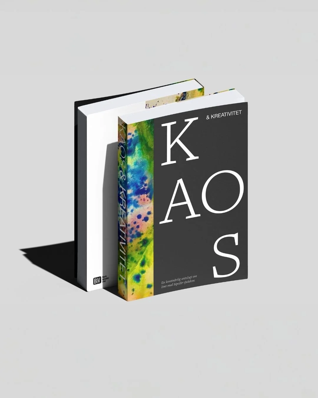 Kaos &amp; Kreativitet &mdash; en antologi om det inre livet.
En bok som lyfter r&ouml;ster, bilder och erfarenheter av bipol&auml;r sjukdom.
L&auml;nk i bio.