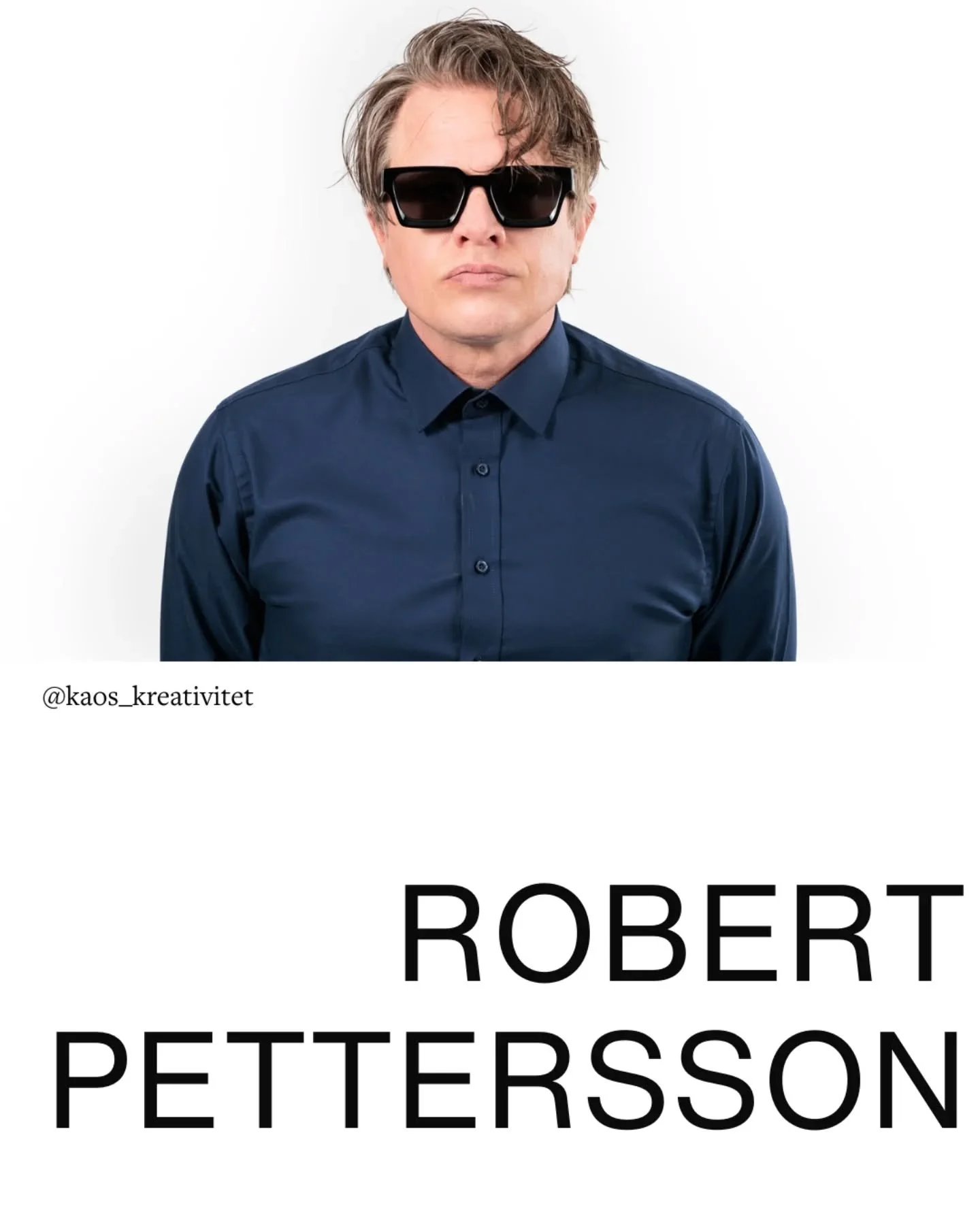 ✨ M&ouml;t Robert Pettersson &ndash; en av de sju personer som delar sin ber&auml;ttelse i Kaos &amp; Kreativitet.

Som s&aring;ngare och l&aring;tskrivare i Takida och Stiftelsen &ndash; och nu &auml;ven soloartist &ndash; har hans musik l&auml;nge 
