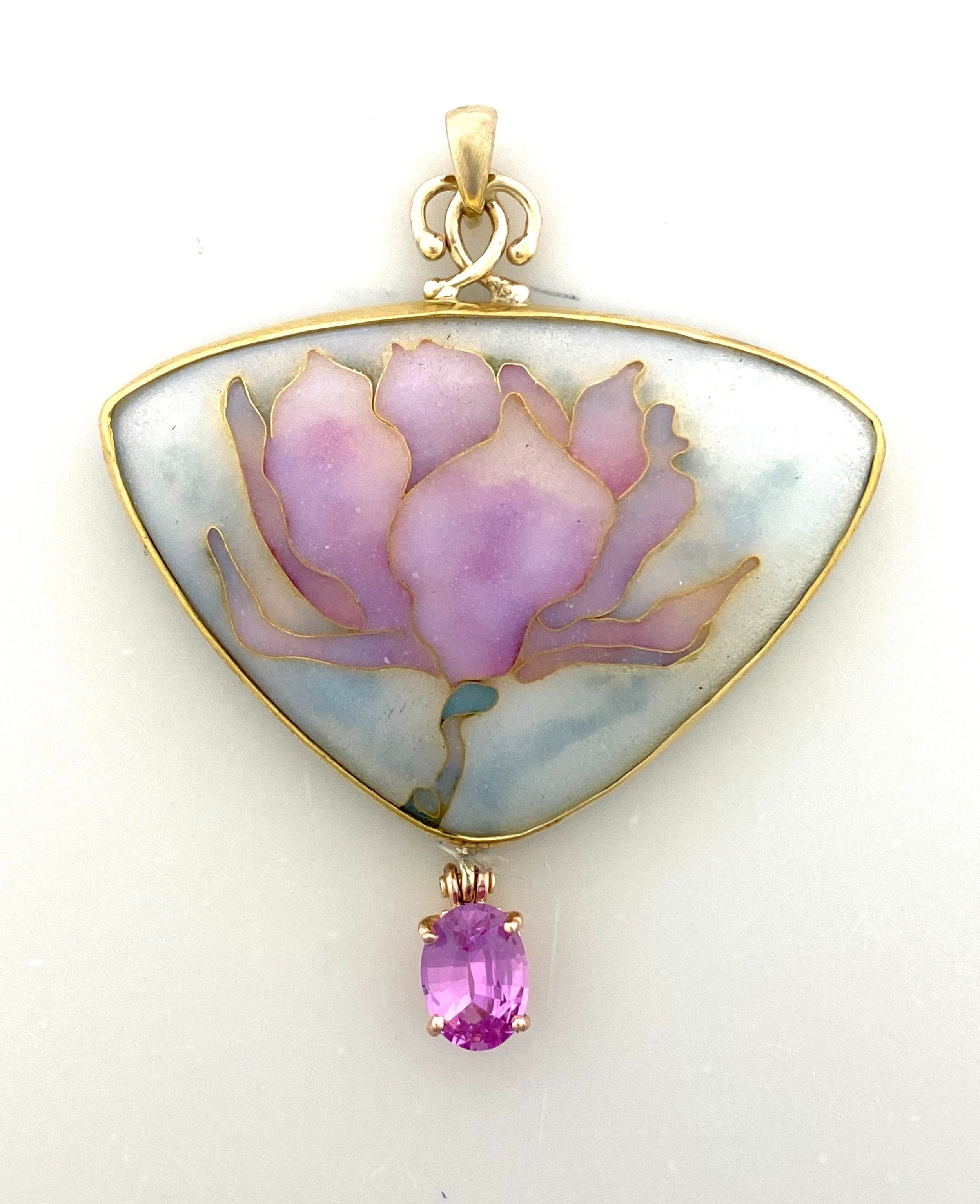 Magnolia with Pink Sapphire NFS