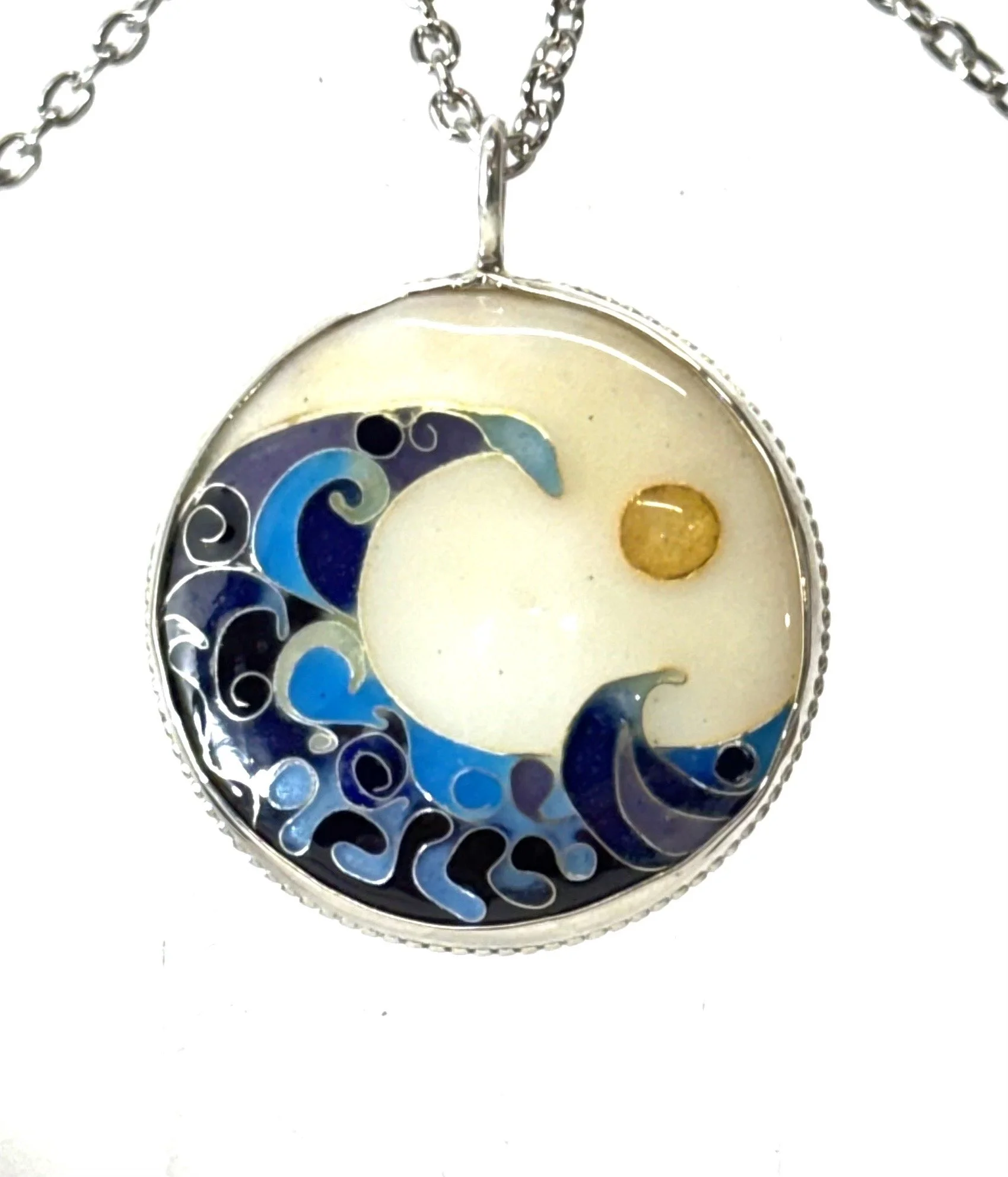 blue wave with Sun $150