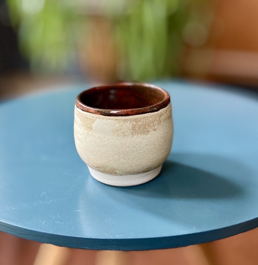 cream russet tumbler