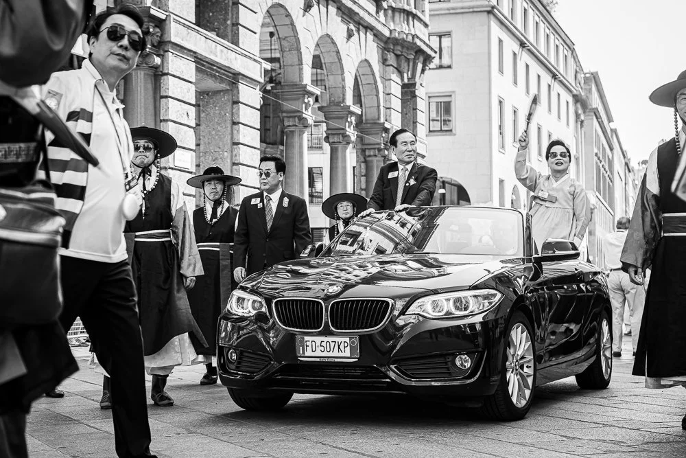 Photographe événementiel Tours arrivée officielle événement politique institutionnel reportage déplacement officiel